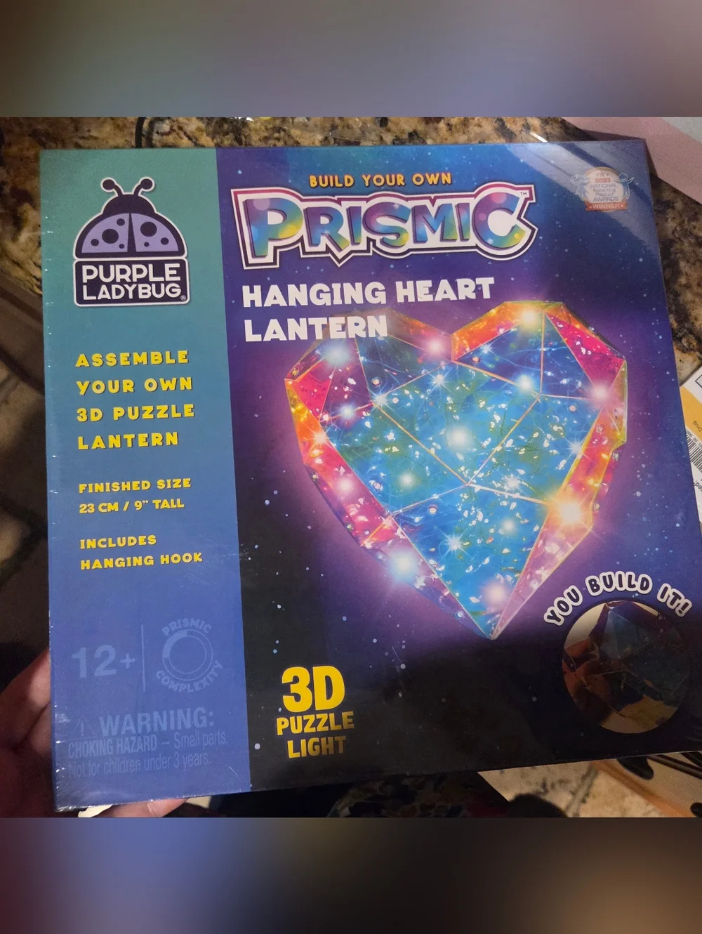 DIY Night Light Kit for Girls 3D Heart Puzzle - Gifts for Girls 8 9 10-12 Years
